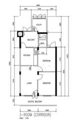 Blk 85A Lorong 4 Toa Payoh (Toa Payoh), HDB 3 Rooms #589893311